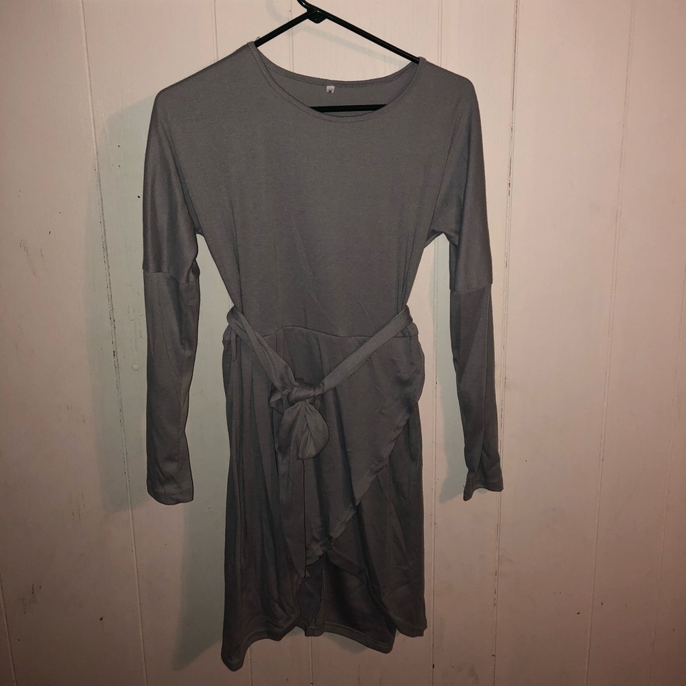 Gray dress